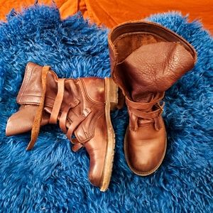 Vintage Shoe Co. "Isaac" Tanker Boot